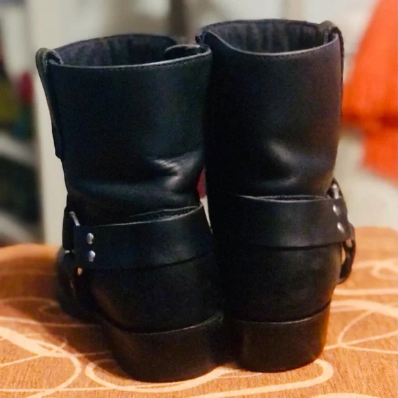 DINGO Leather Motorcycle Boots